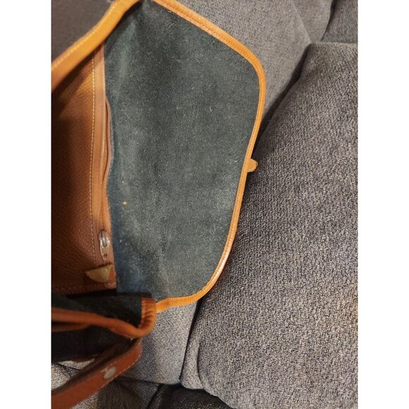 Vintage Dooney and Bourke Equestrian Crossbody Bag Pebbled Leather Black - Picture 16 of 16